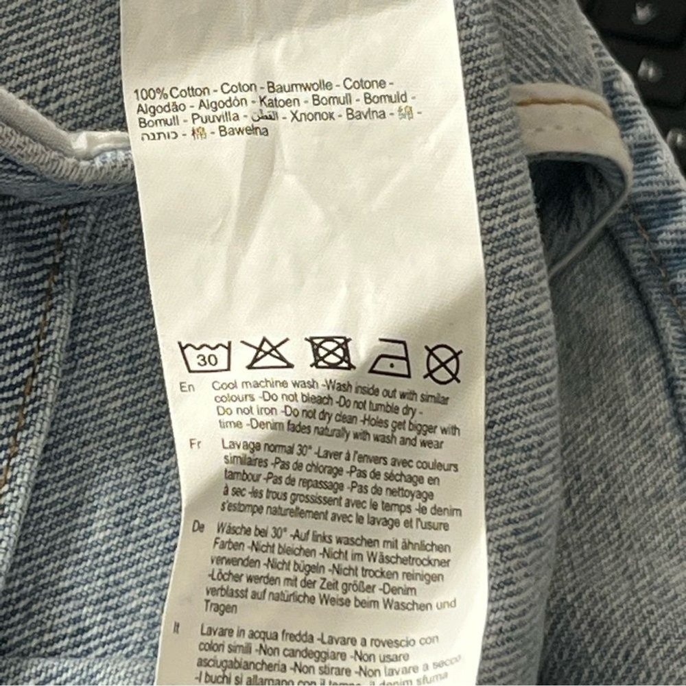 Rollas Dallas Women's Large Light Wash Denim Vest Cropped Button Front Y2K - Picture 8 of 10